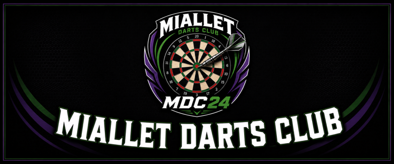 Bannière du Miallet Darts Club